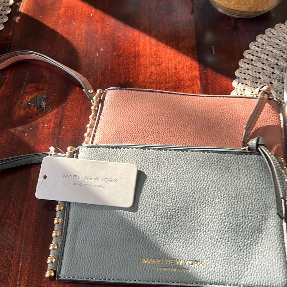 2-Marc New York wristlets pink and blue. Come in bundle. One still has tag.